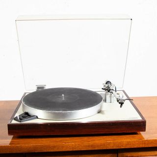 Mid Century Modern Record Player Luxman PD 284 Turntable Rosewood Ortofon 30 Mcm 3
