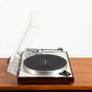 Mid Century Modern Record Player Luxman PD 284 Turntable Rosewood Ortofon 30 Mcm 4