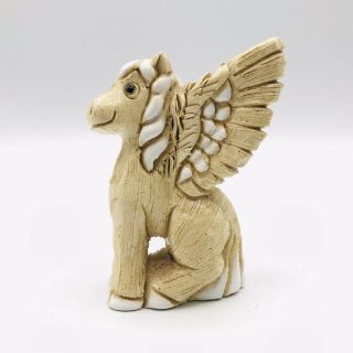 Vtg Artesania Rinconada Pegasus Winged Horse Uruguay Figurine