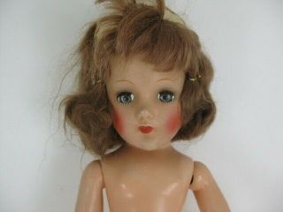 Vintage Hard Plastic Doll 14 