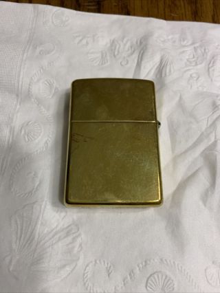 Vintage Zippo Lighter With Indian Head 2