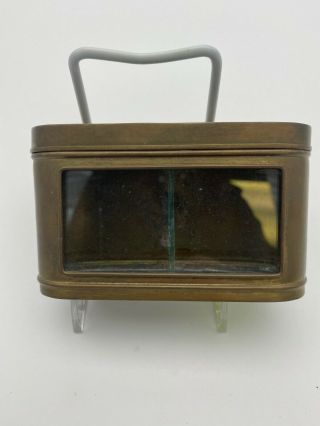 Vintage Brass Cricket Cage For Fishing