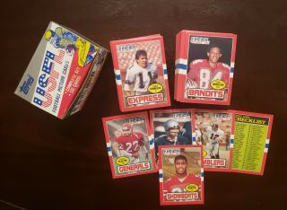 1985 Topps Usfl Complete Set 1 - 132 Steve Young Kelly White Doug Flutie Rookie