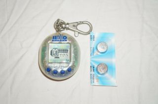 Vintage Nano Puppy Virtual Pet On Keychain 1997