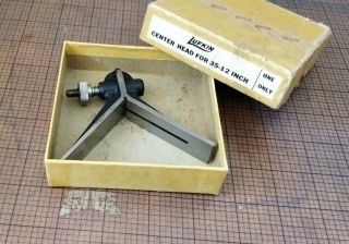 Vintage Lufkin Centering Head For 35 - 12 Inch Combination Square,