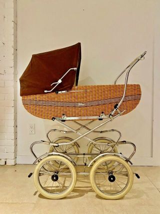 Vintage Italian Perego Pram Baby Carriage
