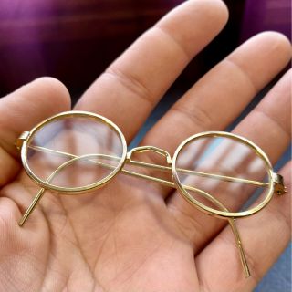 Vintage American Girl Doll Pleasant Company - Molly Gold Wire Rimmed Glasses