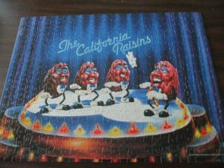 Vintage " The California Raisins " 500 Piece Jigsaw Puzzle 18 " X 24 " - Complete
