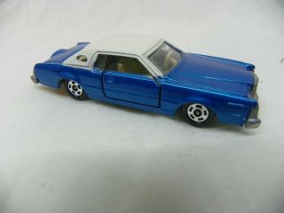 Vintage 1977 Tomy Tomica Ford Continental Mark Iv No.  F4