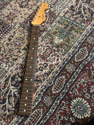 Fender Usa Rosewood American Vintage Hot Rod 62 Stratocaster Neck