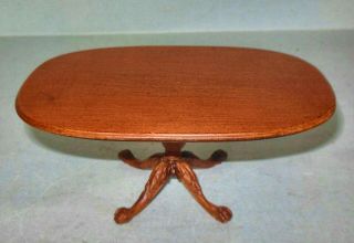 Bespaq Dining Table Fruitwood 3989 Dollhouse Furniture Miniatures