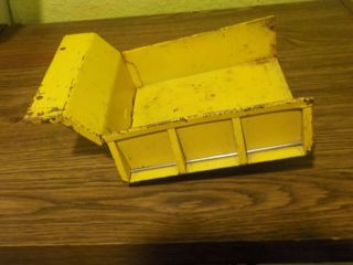Vintage Tonka Ford Dumper Truck Bed Yellow 1962 - 64