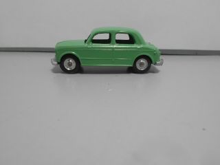 Mercury Made In Italy Fiat 1100 Nuova Green Vintage Classic Car.  1/43 Scale