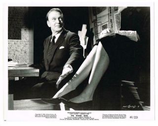 Gary Cooper Likes A Shapely Leg In Heels His Last Film The Naked Edge Photo 1961