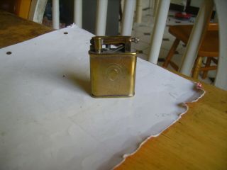 Collectible Vintage Lift Arm Pocket Cigarette Lighter The " Pyramid " Made In Engl