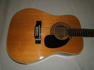 Vintage ALVAREZ Model 5054 12 String Acoustic Guitar - Made In Japan - Exc cond 3