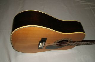 Vintage ALVAREZ Model 5054 12 String Acoustic Guitar - Made In Japan - Exc cond 4