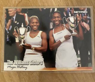 2003 Netpro Serena Williams Sisters Venus Glossy Set G - 51 /5000