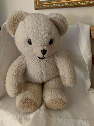 Vintage Lever Bros.  Snuggle Bear Plush 1986 Russ Berrie And Company 16 Inch