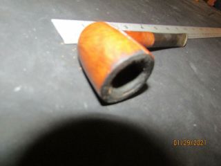 Vintage Malaga Curved Imported Briar Smoking Pipe 33 3
