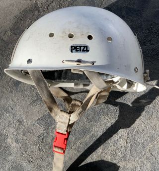 Vtg Petzl Ecrin Helmet 50 - 60 Cm (rare Htf)