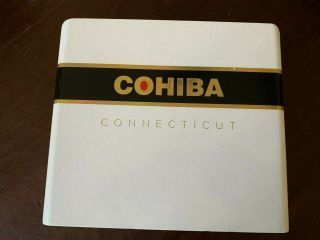 Cohiba Connecticut Toro Wood Cigar Box Latch Lid L 9 " X H 7 1/2 " X W 2 3/4 "