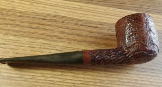 Vintage The Tinder Box Pipe Made In France 6 " Ripple Grain No 43