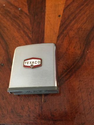 Vtg.  Texaco Zippo Pocket Metal 6 