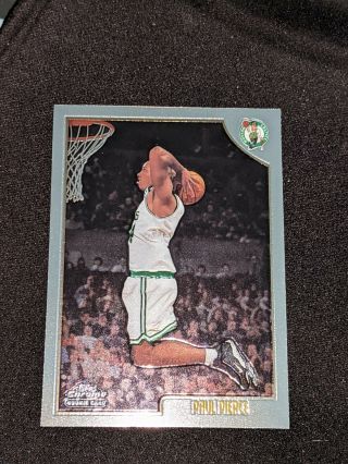 1998 - 99 Topps Chrome Paul Pierce Rc 135 Rookie Boston Celtics