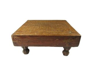 A Chinese Antique Go (game) Board Table Wood