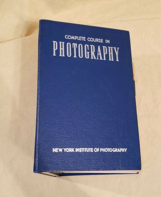 Vintage 1960s York Institute Of Photography Complete Home Course In Binder