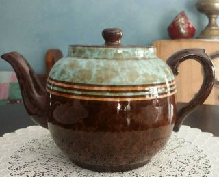 Vintage Price Kensington Brown Betty Glazed Teapot - Made In England - 4 Cup