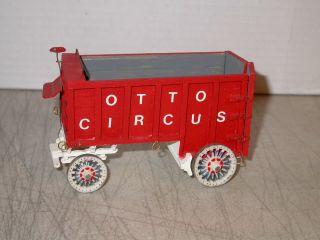 Circus Craft Wardie - Jay Circus Wagon Built Custom Decorated 1/4 " O Scale 51