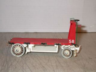 Circus Craft Wardie - Jay Circus Wagon Built Custom Decorated 1/4 " O Scale Pole 58
