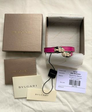 Bvlgari Serpenti Forever Dobule Coiled Bracelet For Bag Viper Diva 