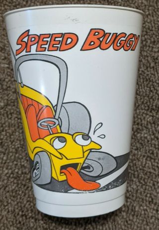 Vintage 7 - 11 Slurpee Cup Hanna - Barbera Speed Buggy 1976