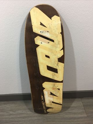 Santa Cruz Ever - Slick P.  B.  T Skin Old School Skateboard Deck