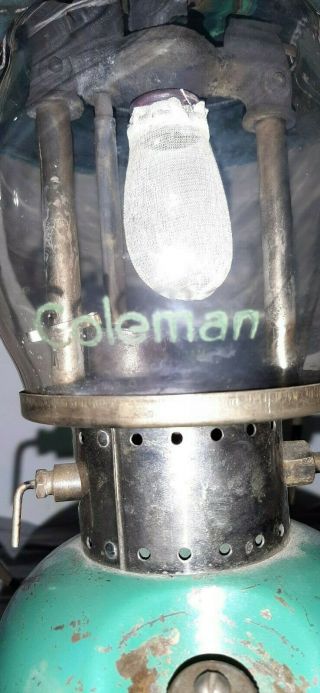 Coleman Model 234 Kerosene Lantern dated Nov.  1937 includes NOS TK66 generator. 6