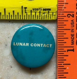 Vintage Grumman 1969 Lunar Contact Pin