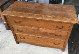 Vintage Wooden Small Dresser Chest Of Drawers