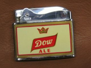 Vintage Robin Old Stock Lighter Kingsbeer Dow Ale Advertising NOS 3