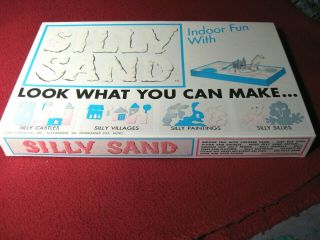 Vintage 1966 Silly Sand Funtime Toy Made By Funtastic U.  S.  A