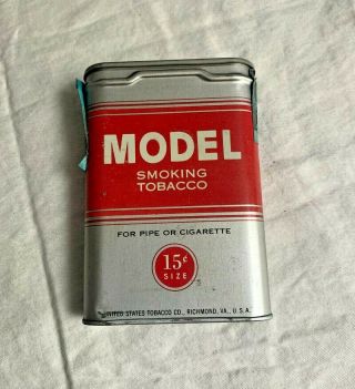 Antique/vintage Model Smoking Tobacco Pocket Tin Pipe Cigarette Advertising