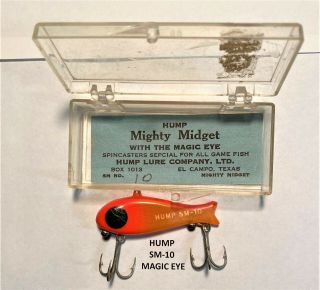 Vintage Hump Fishing Lure Bingo - Magic Eye - Unfished