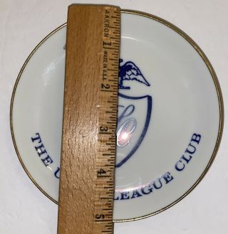 Union League Club York Vintage Plate Saucer EUC 3