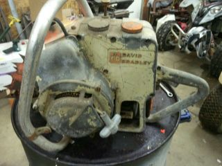Vintage David Bradley Chainsaw Model No.  917.  60020 Gear Drive