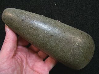 Very Fine Authentic Copena Greenstone Celt From Mercer Co. ,  Kentucky