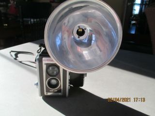 Vintage Kodak Duaflex Iv Camera Kodet Lens Strap Flash