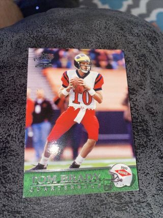 Tom Brady Rookie England Patriots Pacific 2000 403 Football Card