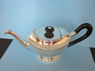 Antique Early 19th C.  French Hallmarked 800 Silver Solitaire Size Teapot NM 400g 3